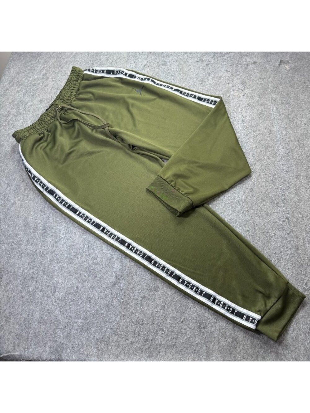 Jordan Jogger Men 2XL Green 30" Tapered Jumpman Tricot 32" AQ2696-395